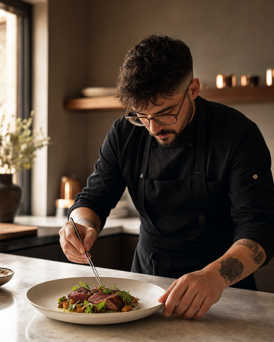 Chef at work